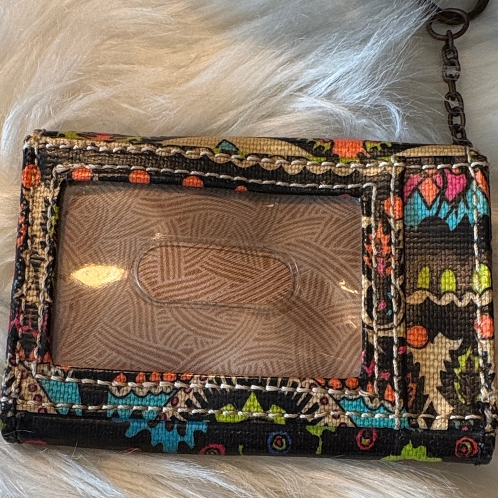 Sakroots Multicolor Patterned Keychain Wallet - image 3